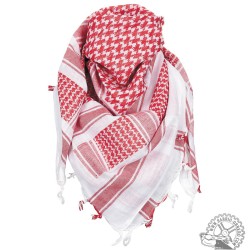 Pañuelo palestino rojiblanco