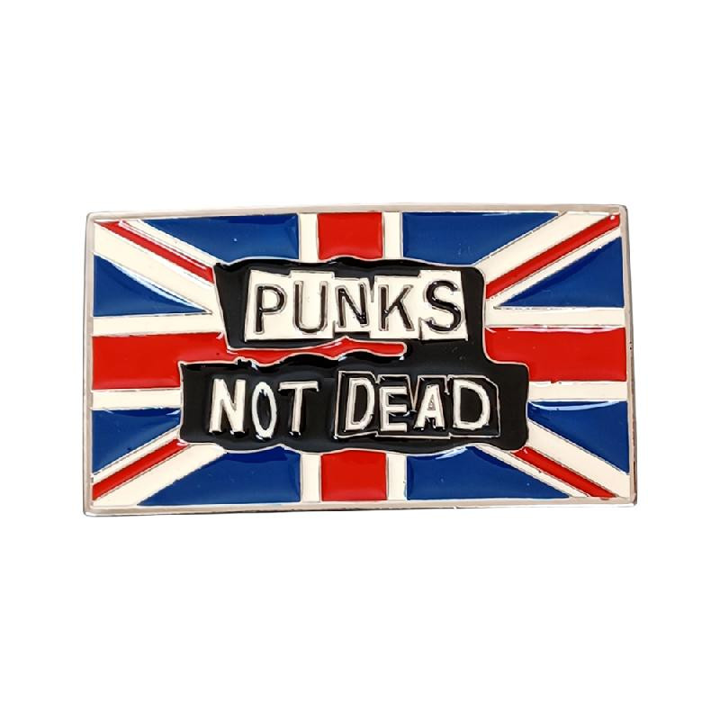 Punks Not Dead Buckle