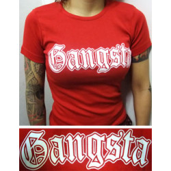 Camiseta mujer Gangsta