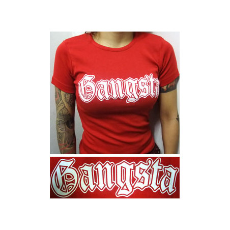 Camiseta mujer Gangsta