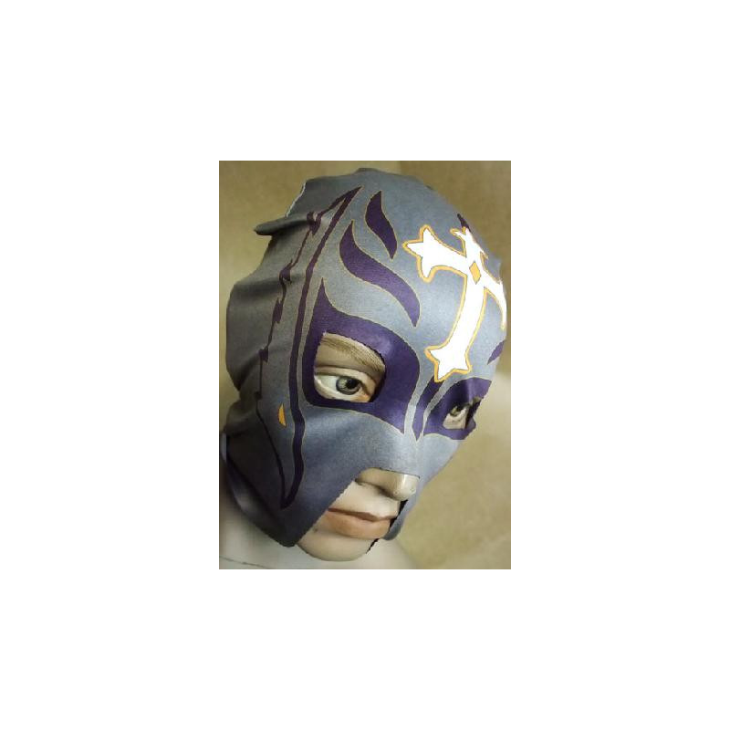 Máscara tela fina estilo lucha libre mexicana