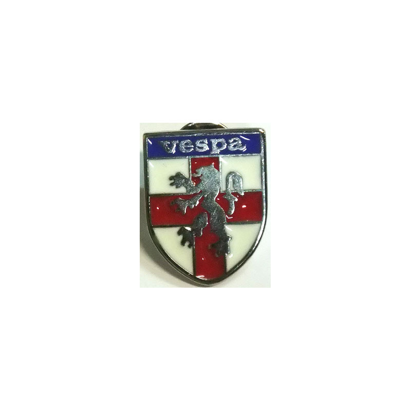 Lion shield pin Vespa
