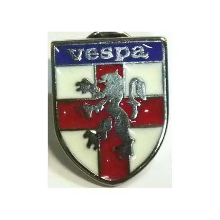 Lion shield pin Vespa