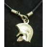Trojan pendant with cord