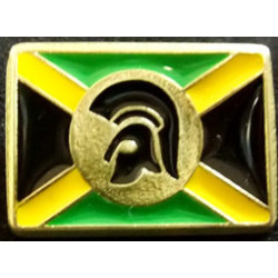 Pin casco trojan jamaica