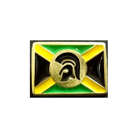 Pin helmet trojan jamaica