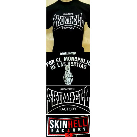 Camiseta Skinhell Factory