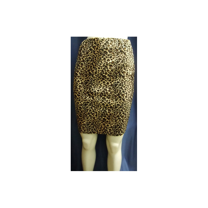 Natural Leopard skirt
