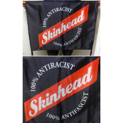 Bandera Skinhead Red Stripe