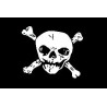 Bandera grande calavera pirata