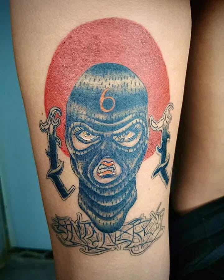 Balaclava tattoo